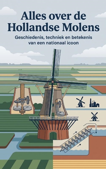 Afbeelding van Alles over de Hollandse Molens