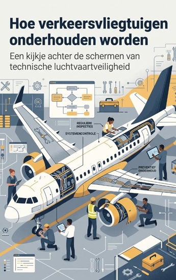 Afbeelding van Hoe verkeersvliegtuigen onderhouden worden