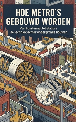 Afbeeldingen van Hoe metro's gebouwd worden