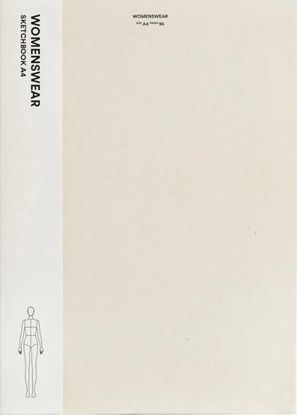 Afbeeldingen van Fashionary Womenswear Sketchbook A4