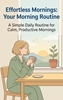 Afbeelding van Effortless Mornings: Your Morning Routine