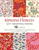 Afbeelding van Kimono Flowers Gift Wrapping Papers - 12 sheets