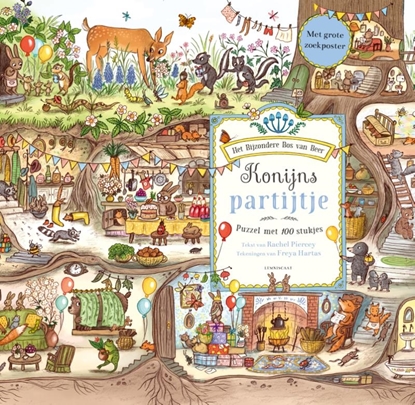 Afbeeldingen van Konijns partijtje puzzel