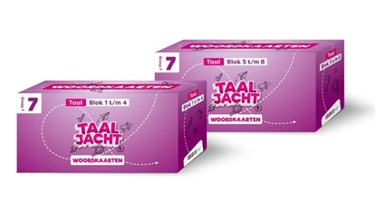 Afbeeldingen van Taaljacht Groep 7 taal woordkaarten (set)