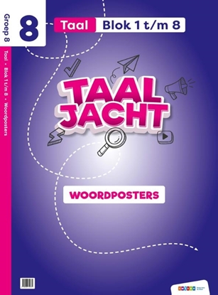 Afbeeldingen van Taaljacht Groep 8 taal woordposters (set)