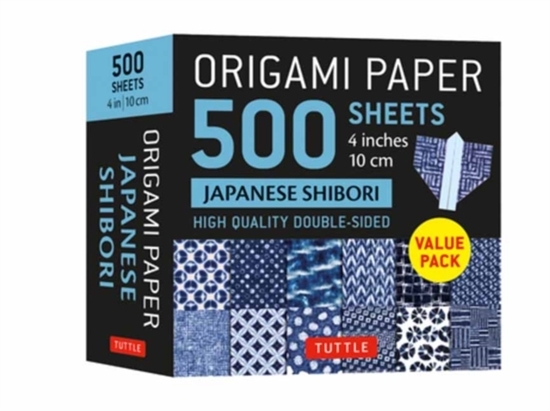 Afbeelding van Origami Paper 500 sheets Japanese Shibori 4" (10 cm)