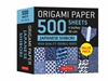 Afbeelding van Origami Paper 500 sheets Japanese Shibori 4" (10 cm)