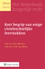 Afbeelding van Kort begrip van enige civielrechtelijke leerstukken