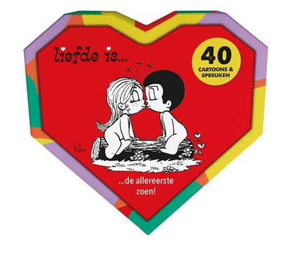 Afbeeldingen van Hartendoosje Liefde is - De allereerste zoen!