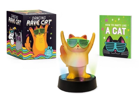 Afbeelding van Rp Minis Dancing Rave Cat: With Lights & Music!