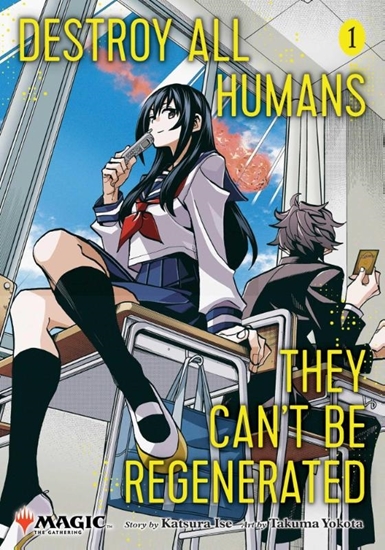 Afbeelding van Destroy All Humans. They Can't Be Regenerated. A Magic: The Gathering Manga Destroy All Humans. They Can't Be Regenerated. A Magic: The Gathering Manga, Vol. 1