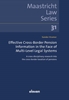 Afbeelding van Maastricht Law Series Effective Cross-Border Pension Information in the Face of Multi-Level Legal Systems