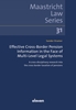 Afbeelding van Maastricht Law Series Effective Cross-Border Pension Information in the Face of Multi-Level Legal Systems