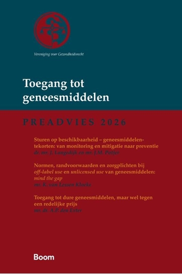 Afbeelding van Vereniging voor Gezondheidsrecht (VGR) Toegang tot geneesmiddelen