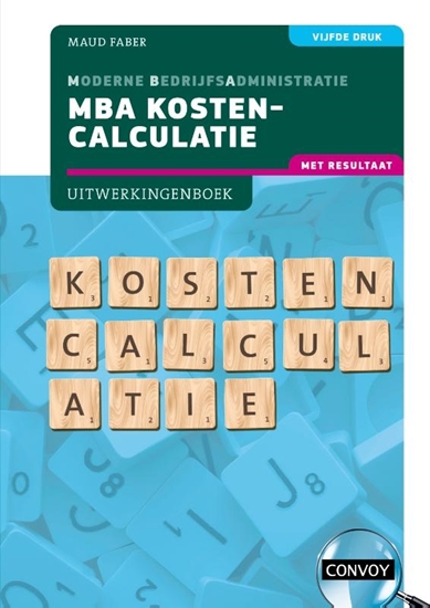 Afbeelding van MBA Kostencalculatie met resultaat