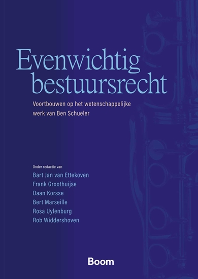 Afbeelding van Evenwichtig bestuursrecht