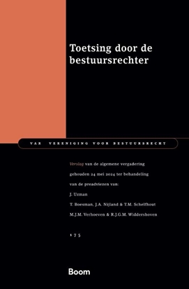 Afbeeldingen van Van vereniging voor bestuursrecht Toetsing door de bestuursrechter
