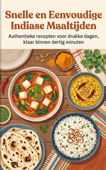 Afbeelding van Snelle en Eenvoudige Indiase Maaltijden