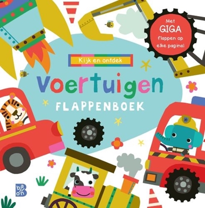 Afbeeldingen van Kijk en ontdek: Voertuigen flappenboek