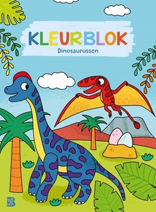 Afbeeldingen van Kleurblok Dinosaurussen