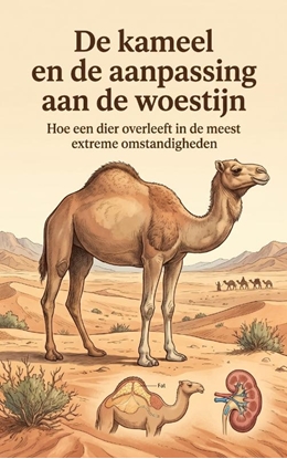 Afbeeldingen van De kameel en de aanpassing aan de woestijn