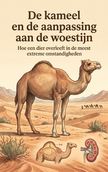 Afbeelding van De kameel en de aanpassing aan de woestijn