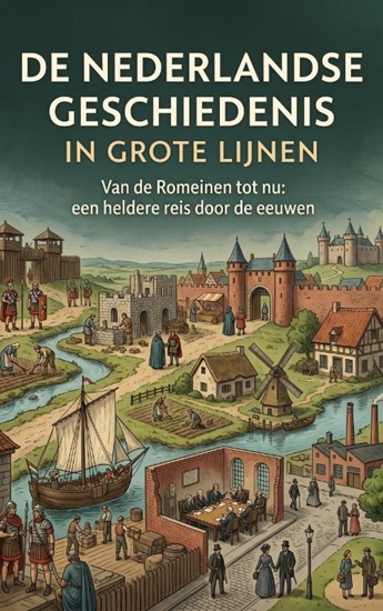 Afbeelding van De Nederlandse geschiedenis in grote lijnen