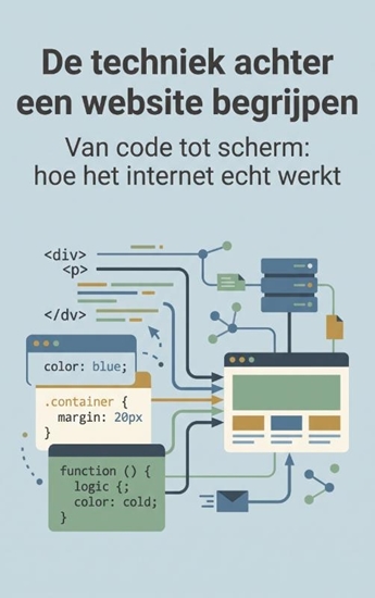 Afbeelding van De techniek achter een website begrijpen