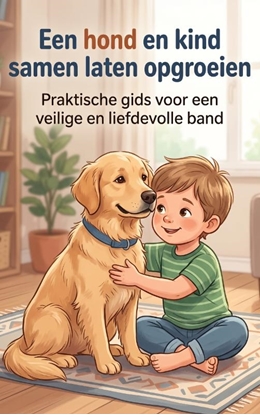 Afbeeldingen van Een hond en kind samen laten opgroeien