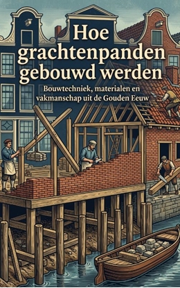 Afbeeldingen van Hoe grachtenpanden gebouwd werden