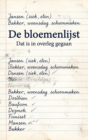 Afbeelding van De bloemenlijst