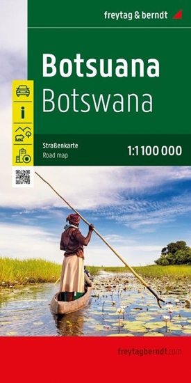 Afbeelding van F&B Wegenkaarten F&B Wegenkaart Botswana