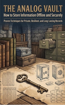 Afbeeldingen van The Analog Vault: How to Store Information Offline and Securely