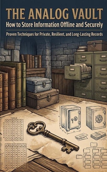Afbeelding van The Analog Vault: How to Store Information Offline and Securely