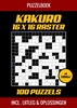 Afbeelding van Puzzelboek Kakuro 16x16 Raster - 100 Puzzels - Incl. Uitleg en Oplossingen