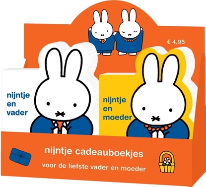 Afbeeldingen van display nijntje cadeauboekjes nijntje en vader | nijntje en moeder