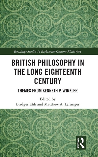 Afbeelding van Routledge Studies in Eighteenth-Century Philosophy British Philosophy in the Long Eighteenth Century