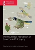 Afbeelding van Routledge Handbooks in Philosophy The Routledge Handbook of Essence in Philosophy