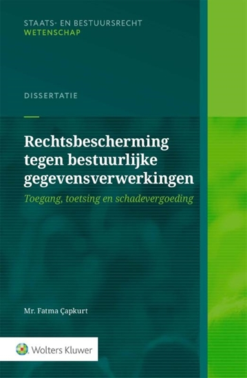 Afbeelding van Rechtsbescherming tegen bestuurlijke gegevensverwerkingen