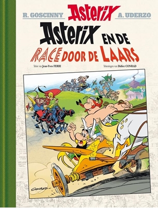 Afbeeldingen van Asterix lu37. asterix en de race door de laars (luxe editie)