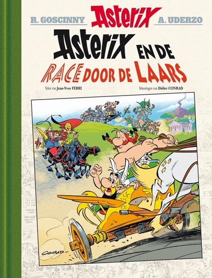 Afbeelding van Asterix lu37. asterix en de race door de laars (luxe editie)