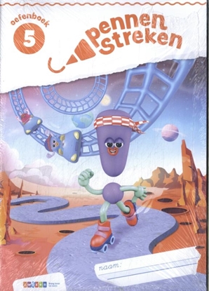 Afbeeldingen van Pennenstreken Groep 5 oefenboek