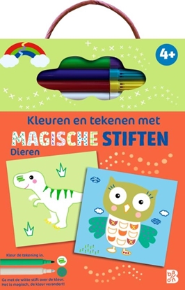 Afbeeldingen van Kleuren en tekenen met magische stiften: Dieren