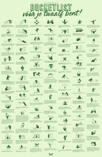 Afbeelding van Bucketlistposter voor kids