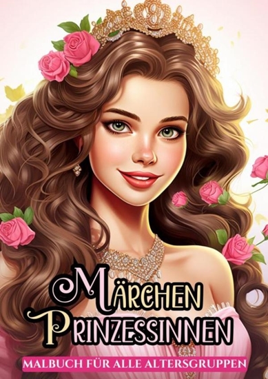 Afbeelding van Malbuch für Alle Altersgruppen - Märchen Prinzessinnen