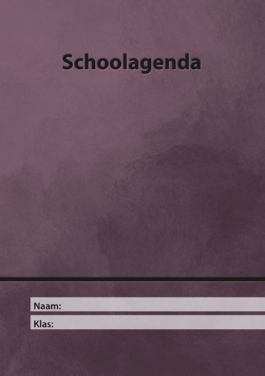 Afbeelding van schoolagenda
