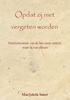 Afbeelding van Opdat zij niet vergeten worden