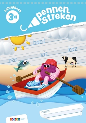 Afbeeldingen van Pennenstreken Groep 3 3A schrijfboek