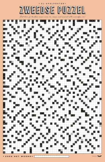 Afbeelding van XL Spelposter - Zweedse Puzzel 3