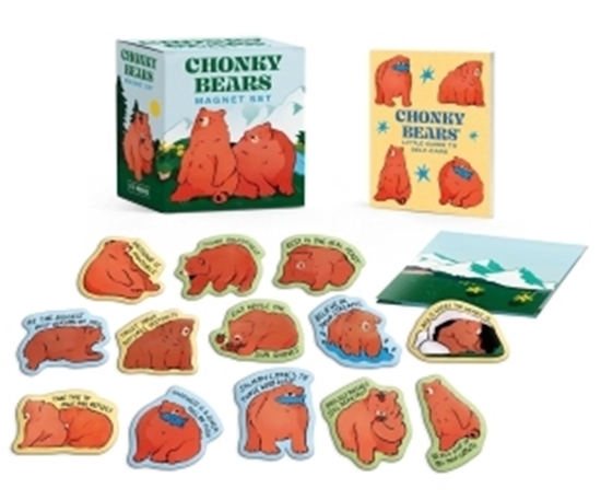 Afbeelding van Rp Minis Radziminski, S: Chonky Bears Magnet Set